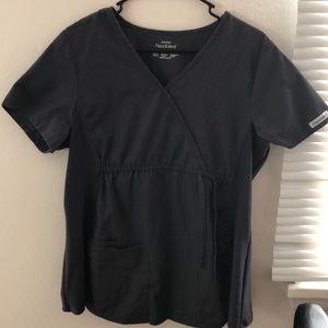 Maternity scrub top